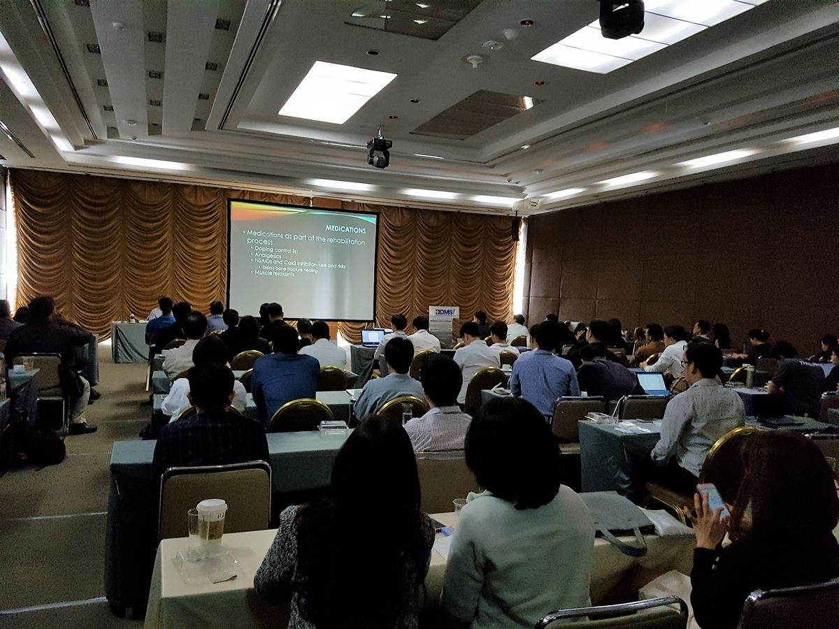 FIMS TEAM PHYSICIAN COURSE – Bangkok (Thailand) 21-23 July 2017
